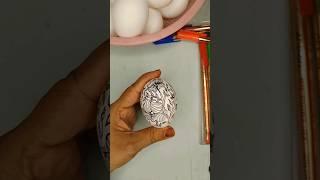 DIY egg shell art summer activities #satisfied #trending #youtube #craft