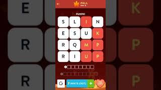 Wordbrain 2 Fall Challenge - Day 9 | Cheats for Wordbrain 2