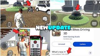 New Update Of-Indian Bikes Driving 3d | UFO & All Secret CheatCode | Update Finally New City Feature