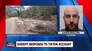 Henderson Co. Sheriff accuses TikTok account of spreading misinformation