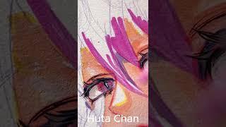 Trying Cheap Acrylic Markers  Kafka #honkaistarrail #shorts #hutachan