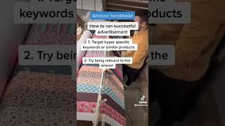 How to run successful Amazon handmade advertising campaign￼￼