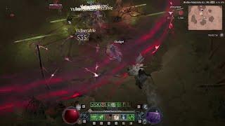 Diablo 4 season1️⃣Rogue PvP, Penetrating Shot Rogue vs Necromancer