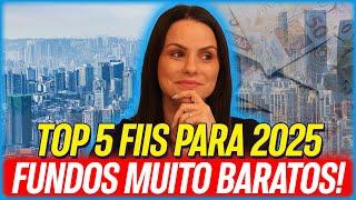 OS MELHORES FIIS PARA 2025! FUNDOS QUE ESTÃO QUASE DE GRAÇA!