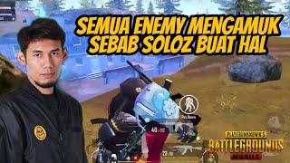 Semua Enemy Livik Mengamuk Sebab Soloz Buat Hal | PUBG MOBILE MALAYSIA