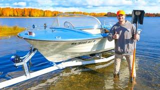 WATER TESTING my ABANDONED Boat After 40 Years of Rot || Boat Restoration