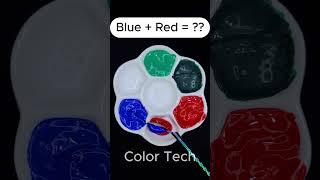 Red , Green , Blue Color Mixing ! What’s your favorite!?  #colors #shorts     #colormixing  #asmr