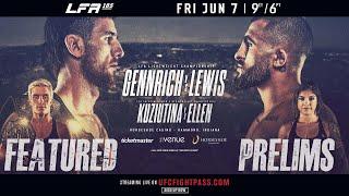 LFA 185 *LIVE* PRELIMS | LFA Fights | *LIVE* MMA