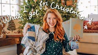 What I Got For Christmas 2024 || bookish, cozy, feminine, vintage