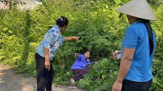 The old woman’s daughter-in-law helped me go to see the policeman’s mother.