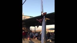 Stephanie Haber Aerial Silks 6/4/14