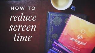 How To Reduce Screen Time And Social Media With Journaling