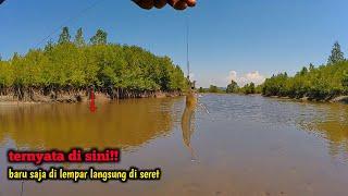 mancing saat air konda,, lihat yang terjadi// jangan lihat airnya tapi lihat hasilnya,,