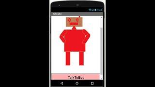 TalkToBot MIT App Inventor Android App