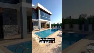 Antalya döşemealtın’da 7+1 orman manzaralı lüks villa #shorts #realestate #villa #ev