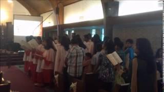 CSI Congregation of Dallas Easter Celebration 2014 - Procession