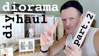 EASY EPIC CRAFTY DIY DIORAMA DOLLAR STORE HAUL 1/6 (ONE SIXTH) SCALE FOR BARBIE & KEN DOLLS PART 2