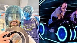 Touring Tron Gift Shop & Merch At Disney's Magic Kingdom! | Tron Lightcycle/Run Officially Opens!