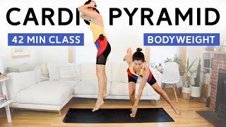 Cardio Pyramid Workout (42 Min Class) - Bodyweight