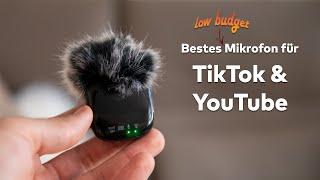 R8 Wireless Lavalier Mikrofon: Bestes Smartphone Mikro für TikTok & YouTube Videos für 20€!