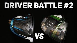 TAYLORMADE SIM 2 VS CALLAWAY EPIC MAX LS - Driver battle #2