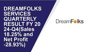DREAMFOLKS SERVICES Quarterly Result | Q4 Result 2024 | DREAMFOLKS SERVICES latest news