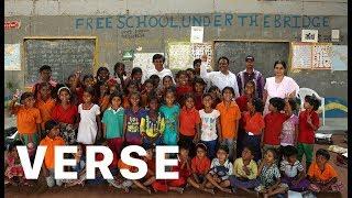 How this teacher developed a genius way to educate hundreds of slum children, for free.