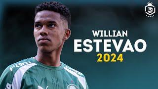 Estêvão Willian 2024 PALMEIRAS Sensation! World-Class Skills and Goals