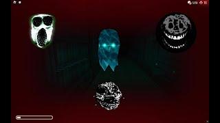When Rush, Ambush, Halt and A 90 Working Together | Roblox DOORS