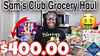 $400.00 Sam's Club Grocery Haul Restock edition