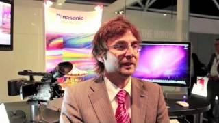 Andreas Flemming von Panasonic Deutschland auf der IBC 2010