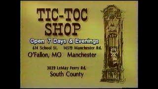 1993 Tic-Toc Shop commercial