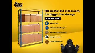 #ORGANISE your storeroom and #MAXIMISE your storage space before your mountain of boxes FALL on you