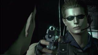 Resident Evil Remake | Every Single Albert Wesker Cutscene | 4K 60FPS