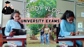 Study Vlog‍|Uni exam day| #ousl #sinhala #study #vlogs #motivation #campuslife #unigirls #viral