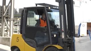 Jungheinrich Forklift Trucks in a Rock Hard Environment (English)