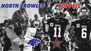 #TXHSFB #9 Coppell vs #3 North Crowley DFW TOP 25 NAIL BITER Texas High School Football Playoffs