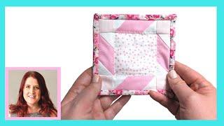 Miniature Quilt Tutorial Quilt along | Mini Quilt 22 Quilting Tutorial