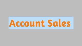 Account Sales || Consignment || Financial Accounting.