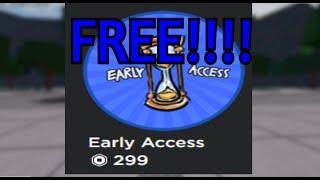 (GIVEAWAY ENDED) FREE Early Access Gamepasses in Roblox The Strongest Battlegrounds (Giveaway)