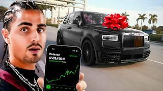 I Made $500,000 Day Trading & Spent It All On A Rolls Royce