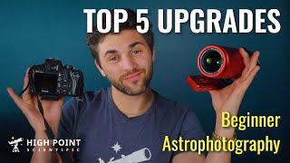 Top 5 Upgrades for Beginner Astrophotography | High Point Scientific