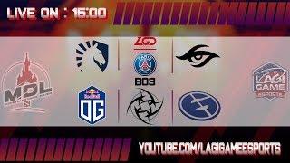 [Ligagame DOTA 2] Team Liquid VS PSG.LGD - MDL Disneyland Paris Major