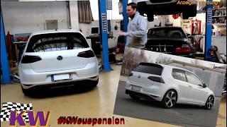 VW Golf 7 GTI Performance 2.0TSI bekommt ein KW V3 Gewindefahwerk das perfekte Fahrwerk/Setup? Part1