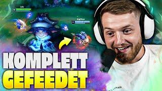  Ein ABSOLUTES MONSTER?! Gegner sind fast ONEHIT!!! PROFI spielt LoL mit uns!