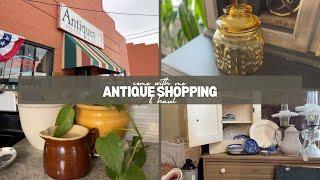 Antiques Vintage Thrift Shopping AND Haul