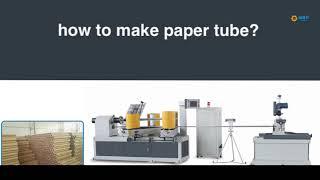 China automatic spiral kraft paper tube making machine price