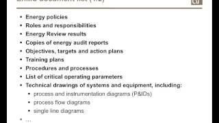 Energy Management Foundation Training - Module 39