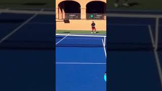 Drop shot so clean that your opponent can’t even get a racket on it  #tennis #usta #singles #utr