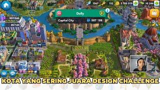 Review Kota Dolly yang Sering Juara Design Challenge Ternyata Kotanya begini | SimCity BuildIt